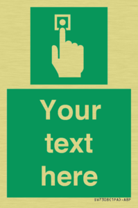 Custom Safe Condition Emergency call point